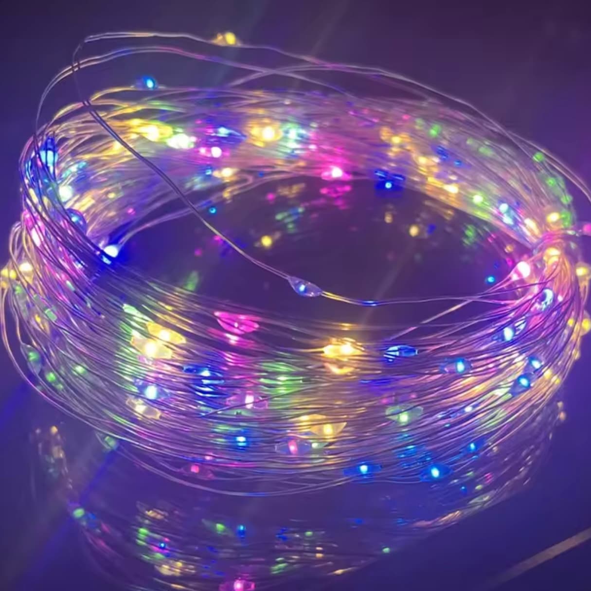 Multikolor lampki LED