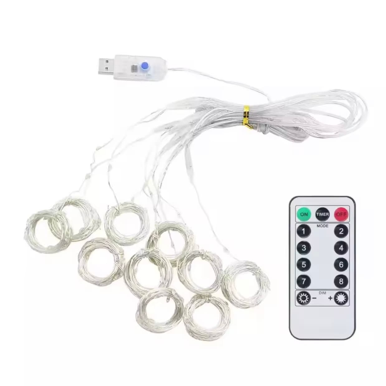 Kurtyna świetlna multicolor LED